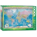 Puzzle 1000 Mapa Świata