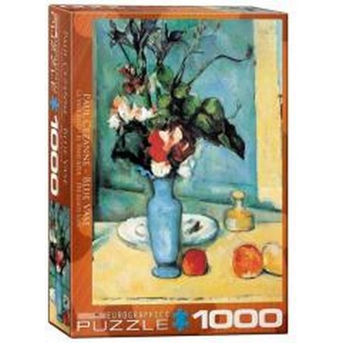 Puzzle 1000 Niebieska waza, Paul Cezanne