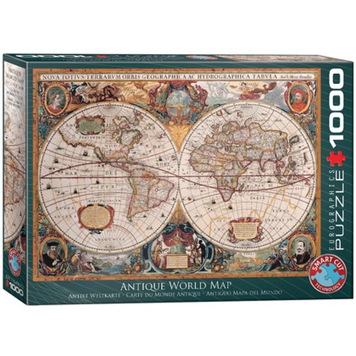 Puzzle 1000 Orbis Geographica World Map 6000-1997