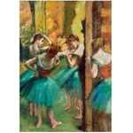 Puzzle 1000 Różowa i zielona tancerka, Degas