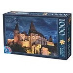 Puzzle 1000 Rumunia, Zamek Corvin nocą