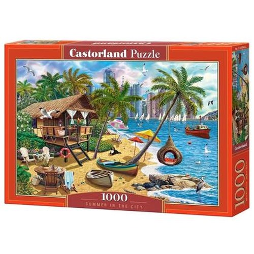 Puzzle 1000 Summer in the City CASTOR