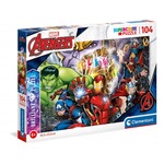 Puzzle 104 elementy Marvel 