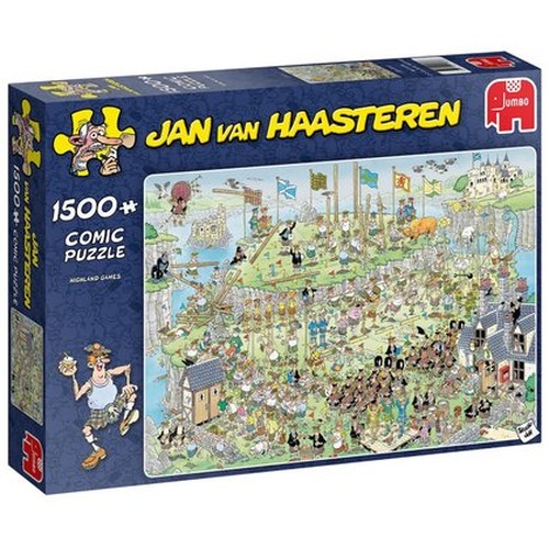 Puzzle 1500 el. JAN VAN HAASTEREN Tradycyjne szkockie konkursy