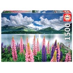 Puzzle 1500 el. Jezioro Sils / Szwajcaria