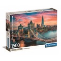 Puzzle 1500 elementów Compact London Twilight