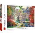 Puzzle 1500 elementów Jesienny Dworek