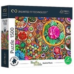 Puzzle 1500 elementów UFT Blooming Paradise World of Plants