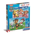 Puzzle 2 x 20 super kolor Paw patrol 24800