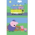 Puzzle 2 x 9 el. Świnka Peppa (drewniane)