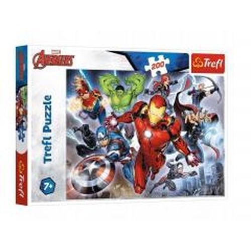 Puzzle 200 Waleczni Avengersi TREFL