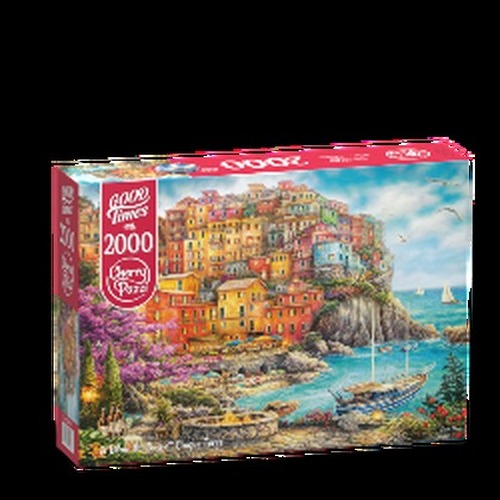 Puzzle 2000 A Beautiful Day at Cinque Terre