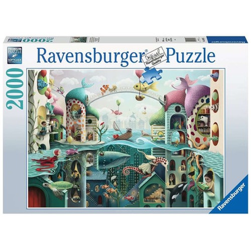 Puzzle 2000 elementów Gdyby ryby umiały mówić