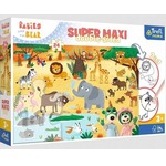 Puzzle 24 Super Maxi Bobaski na safari TREFL