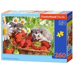 Puzzle 260 elementów - Deser truskawkowy