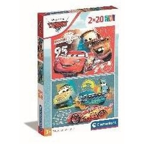 Puzzle 2x20 Super Kolor Cars