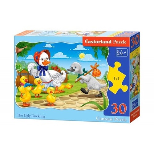 Puzzle 30 elementów - Brzydkie Kaczątko