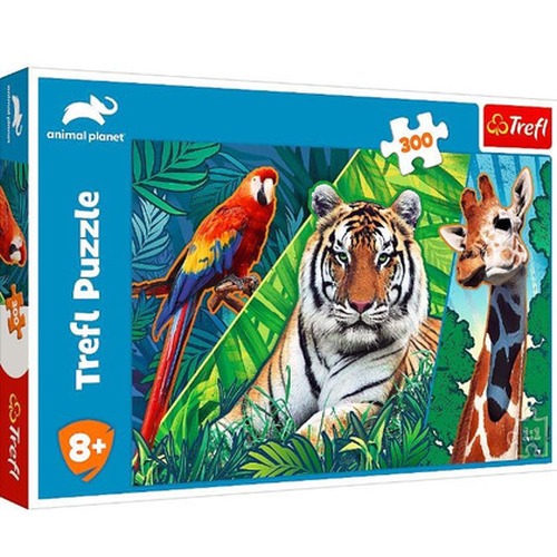 Puzzle 300 elementów Niesamowite  zwierzęta Animal Planet
