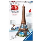 Puzzle 3D 54 Mini budynki: Wieża Eiffel