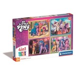 Puzzle 4 w1 super kolor My Little Pony 21519