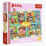 Puzzle 4w1 Przygody Basi TREFL