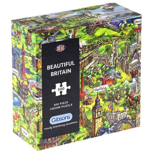 Puzzle 500 el. Piękna Brytania