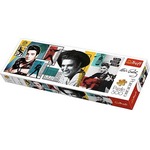 Puzzle 500 elementów Panorama - Elvis Presley - kolaż