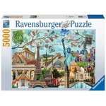 Puzzle 5000 elementów Duże miasto