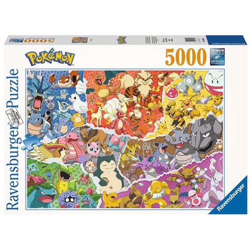 Puzzle 5000 elementów Pokemon