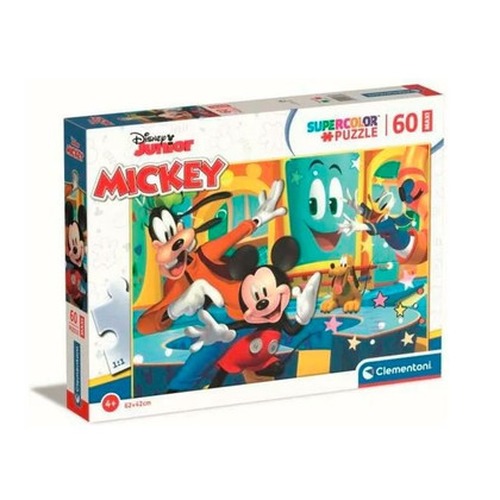 Puzzle 60 elementów Maxi Super Kolor Mickey