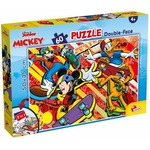 Puzzle 60 plus double-face Myszka Miki 304-86535