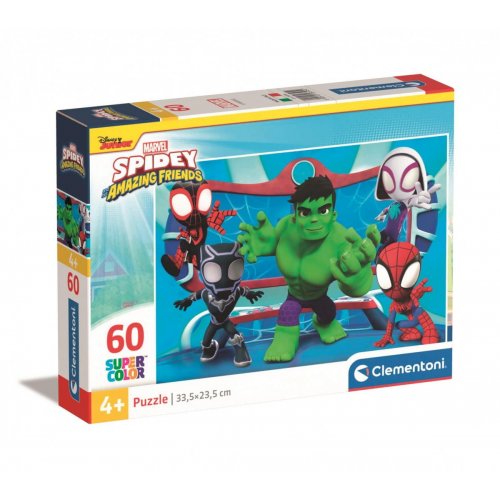 Puzzle 60 Super Kolor Marvel Spidey