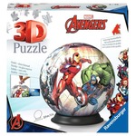 Puzzle 72 elementy 3D Kula Marvel Avengers