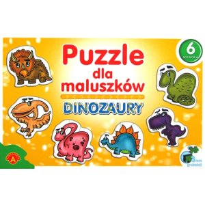 Puzzle dla maluszków - Dinozaury