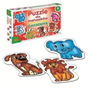 Puzzle dla maluszków - Zwierzątka