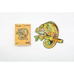 Puzzle drewniane eko 130 Kameleon A3