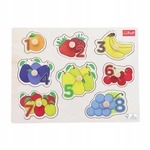 Puzzle drewniane medium Fruits 61634