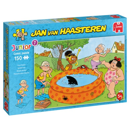 Puzzle Junior 150 el. JAN VAN HAASTEREN Figle w basenie