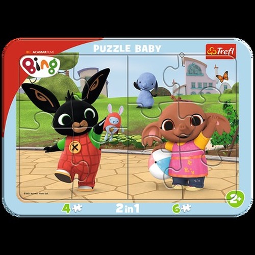 Puzzle ramkowe Baby Zabawy Binga 80020