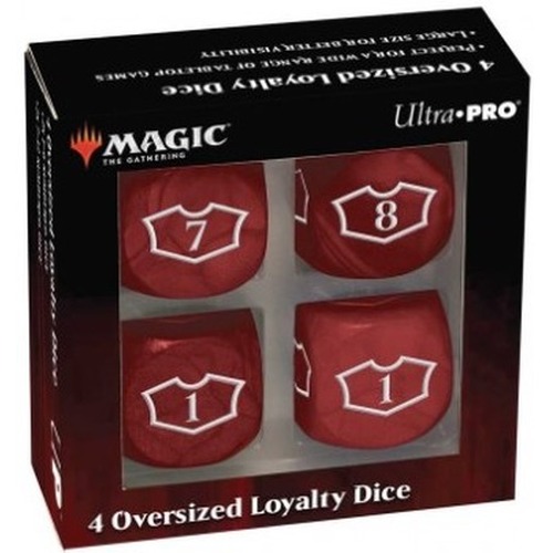 Ultra Pro: Magic the Gathering - Moutain - 22 mm Deluxe Loyalty Dice Set