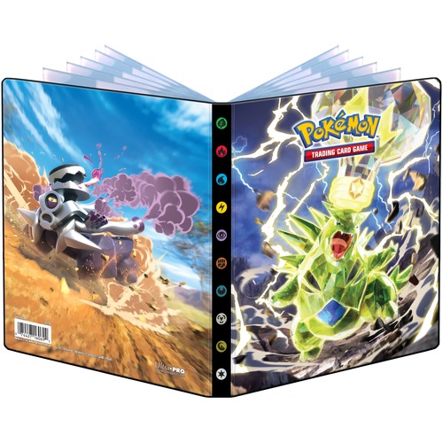 Ultra Pro: Pokemon - 4-Pocket Portfolio - Scarlet & Violet - Tyranitar and Revavroom