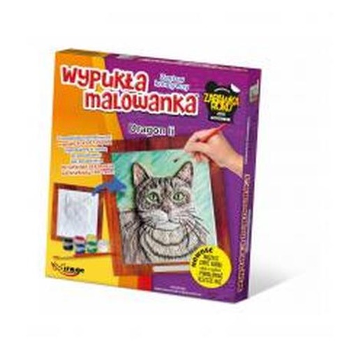 Wypukła malowanka Kot - Dragon Li