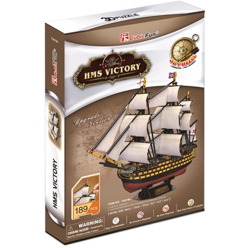 Żaglowiec HMS Victory PUZZLE 3D