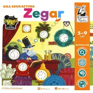 Zegar - gra edukacyjna (wydanie II)