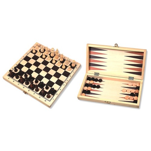 Zestaw Szachy/Backgammon (670011)