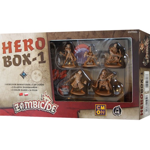 Zombicide: Czarna plaga - Hero Box-1